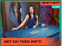 Bet on Teen Patti by BETER Live